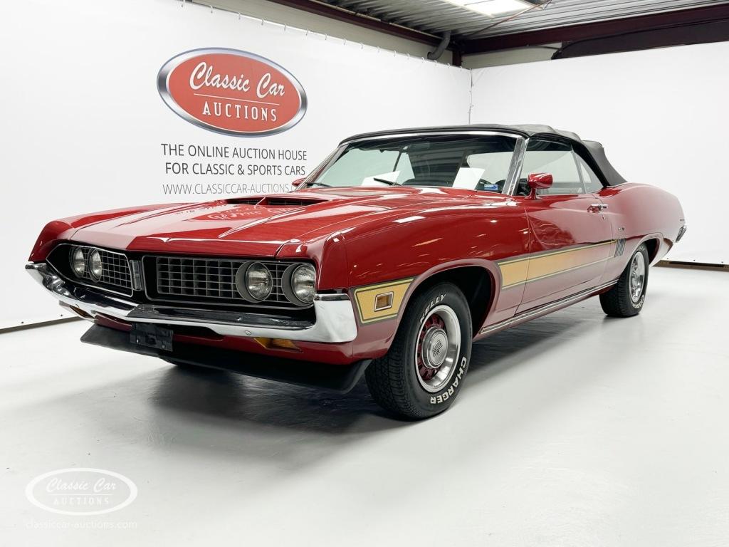 Ford usa OVERIGE TORINO 5.8 V8 Cabriolet  - ONLINE AUCTION, Automaat, Bedrijf, Ford USA, Rood