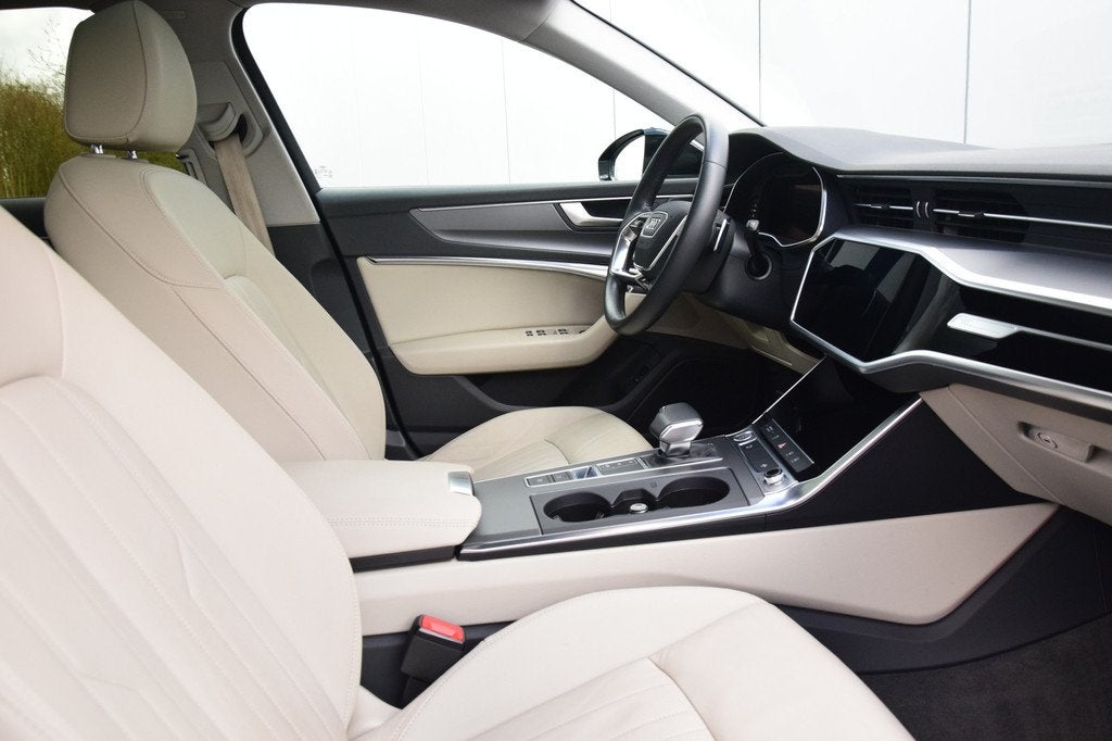 Audi A6 Avant 40 TDI Automaat Pano/dak Leer/Verwarmd/Voor/Ac, Auto's, Audi, Gebruikt, 2000 kg, Zwart, Leder