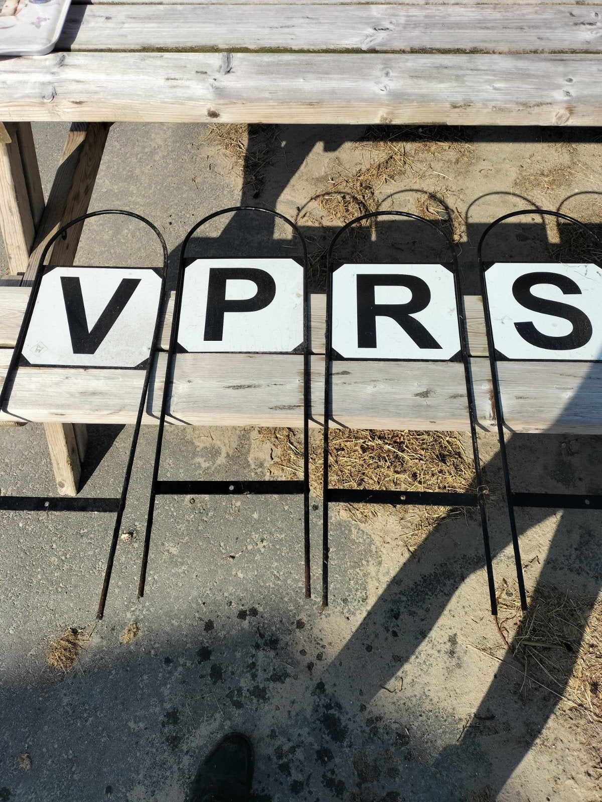 Aanvul set bak letters VPRS, Ophalen of Verzenden, Zo goed als nieuw