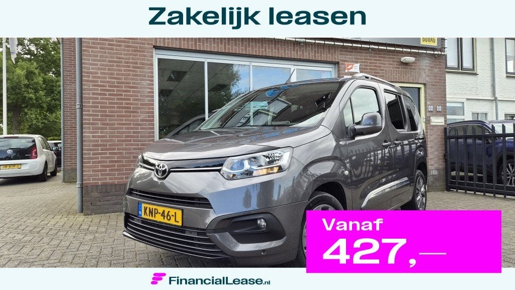 Toyota ProAce CITY Verso 1.2 Turbo Dynamic Automaat 5 Pers,, Automaat, Stof, Gebruikt, 1199 cc