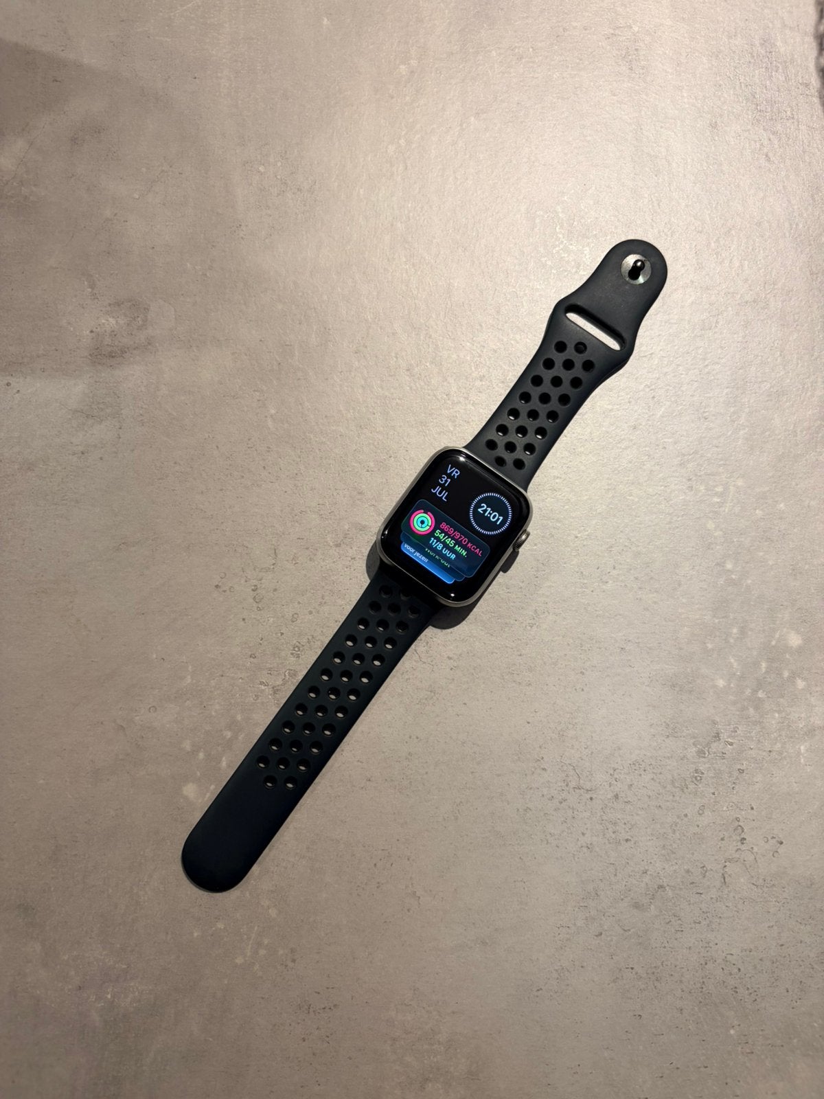Apple Watch Series 6 Titanium, Hartslag, IOS, Ophalen of Verzenden, Zo goed als nieuw