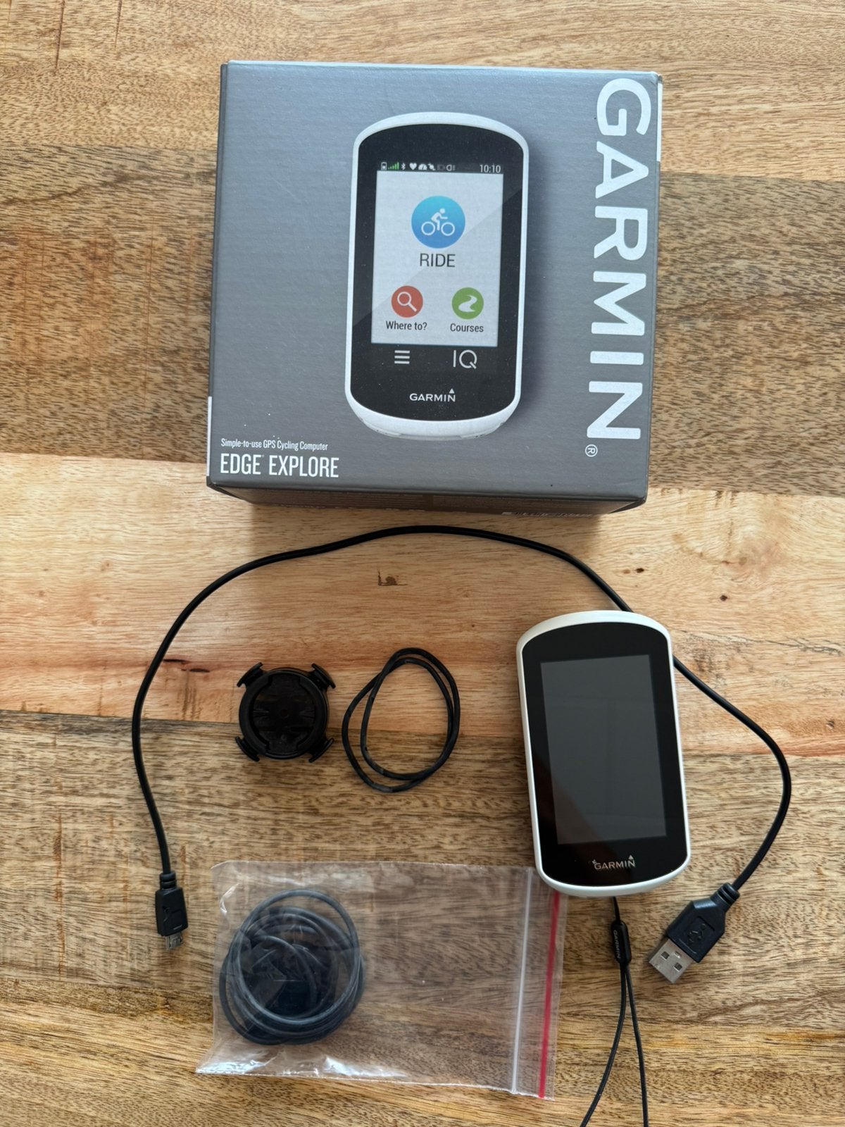 Garmin Edge Explore fietscomputer, Ophalen of Verzenden, GPS, Gebruikt