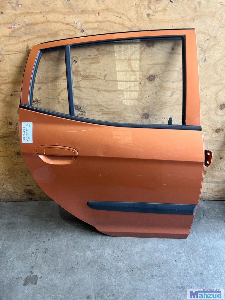 KIA PICANTO 1 Oranje 03 Rechts achter deur 2004-2010, Heolleung-ro 12
06797  Seoul, Deur, Ophalen of Verzenden, Info@kia.com
