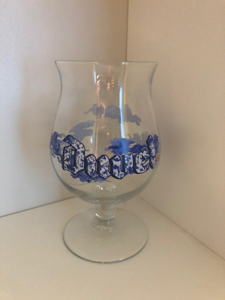 Duvel glas “Porselein”, Verzamelen, Ophalen of Verzenden, Nieuw, Glas of Glazen, Duvel
