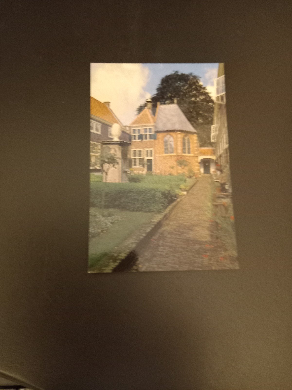 kaart  .leiden Kapel en Regentenhuis, Verzenden, Ongelopen, Zuid-Holland