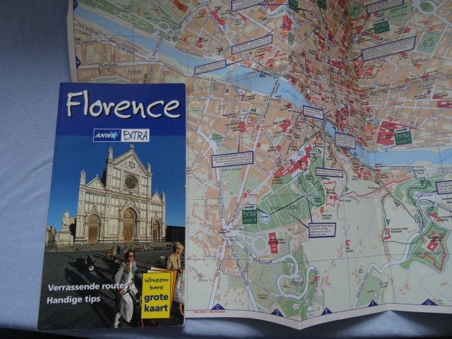 anwb extra reisgids Florence / met de plattegrond, Boeken, Gelezen, Europa, Ophalen of Verzenden, Reisgids of -boek