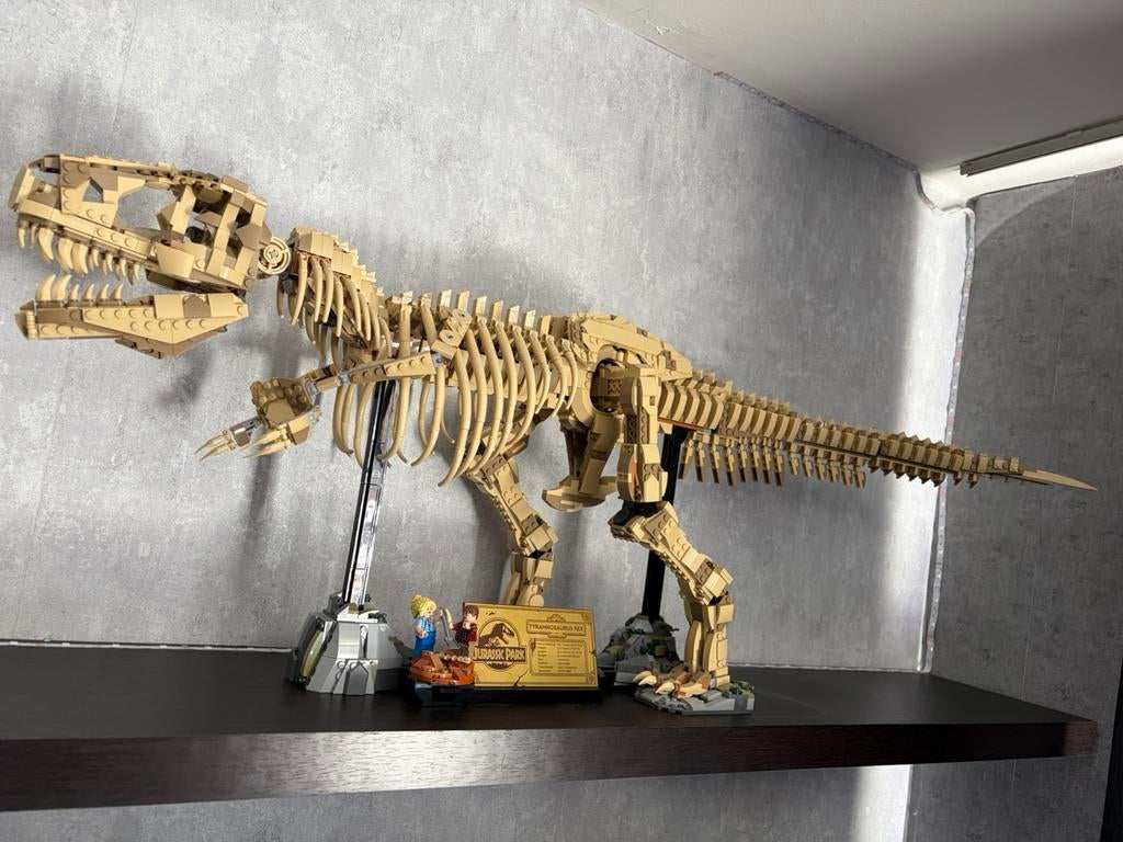 Lego T-rex skelet, Ophalen, Zo goed als nieuw