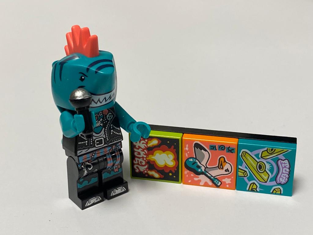 Lego Vidiyo Minifiguur vidbm01-3 Shark Singer, Lego, Nieuw, Ophalen of Verzenden, Minifiguren serie