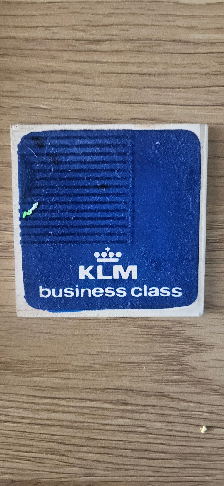 2 KLM onderzetters, Ophalen of Verzenden