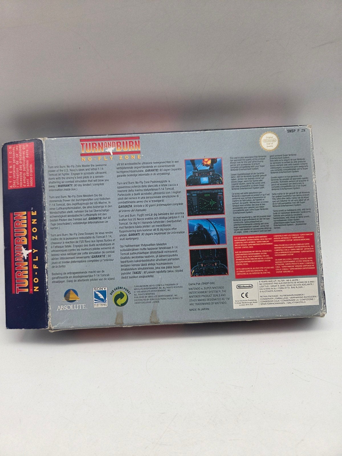 Turn and Burn No-Fly Zone SNES, Ophalen of Verzenden, Retro Games, Marktplaats@Gameshopzwolle.nl, Zwolle