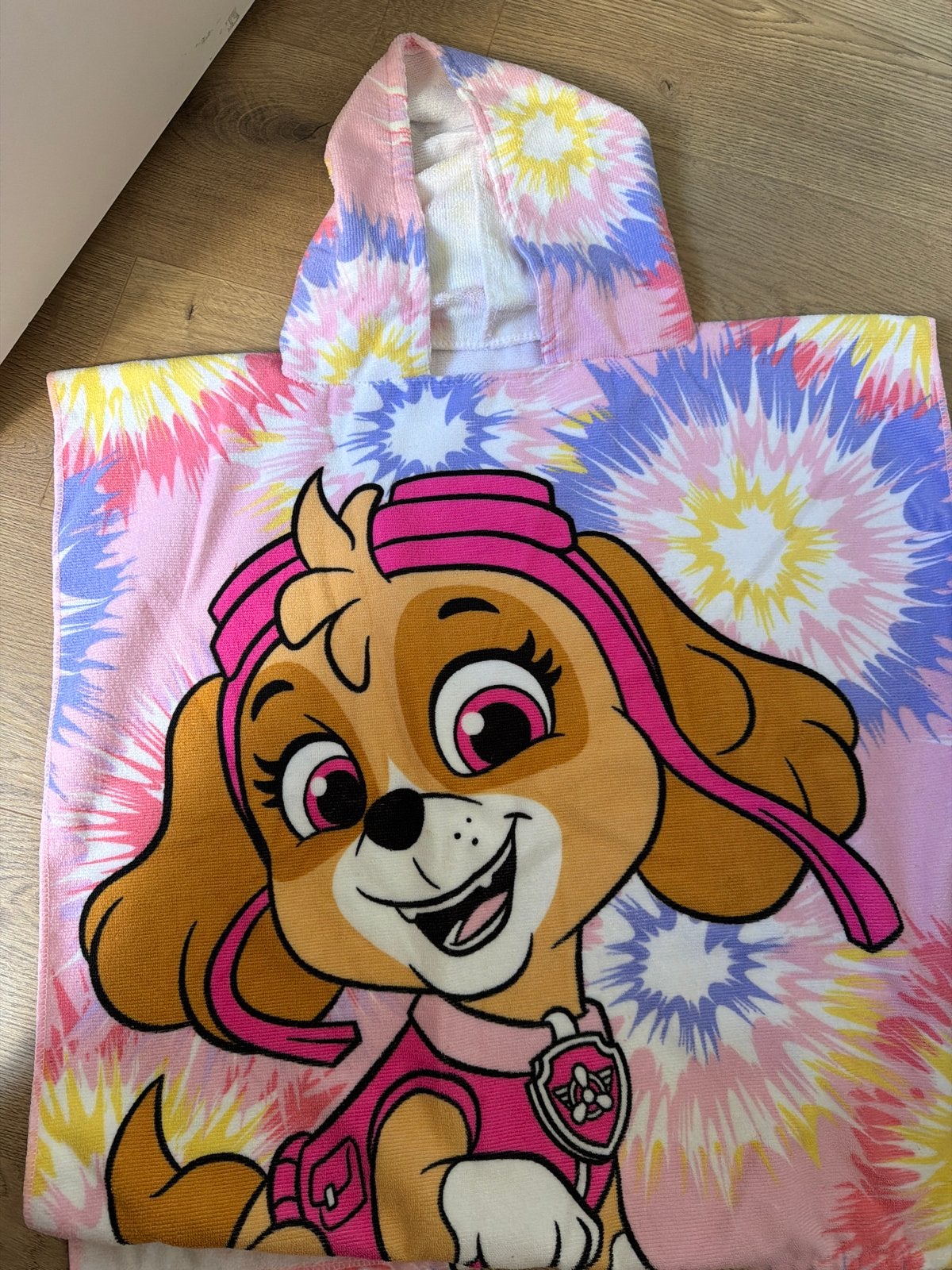 Paw Patrol Skye Poncho Handdoek, Ophalen of Verzenden, Nieuw, Meisje