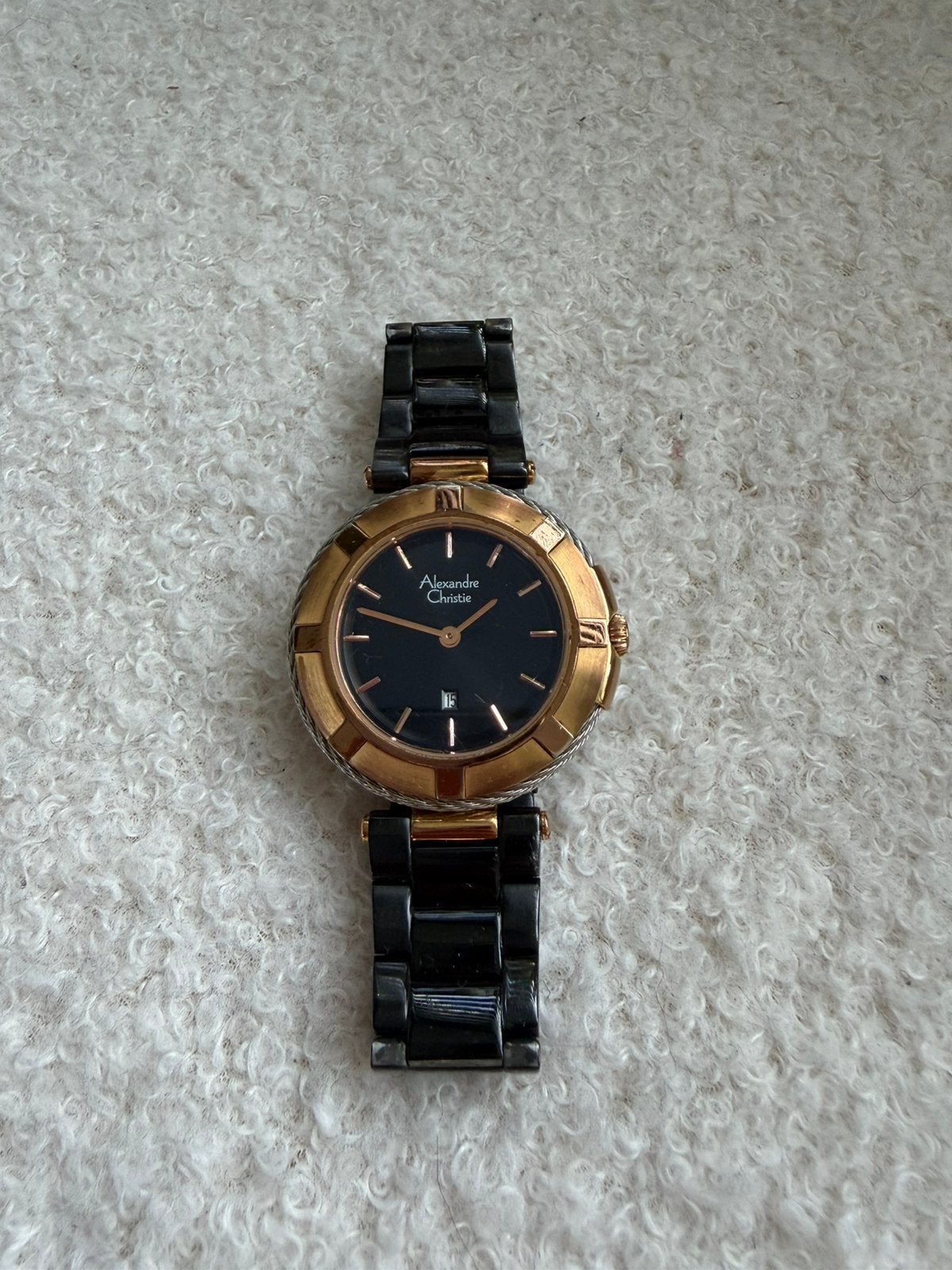 Alexandre christie horloge, Ophalen of Verzenden, Zo goed als nieuw, Polshorloge, Overige merken