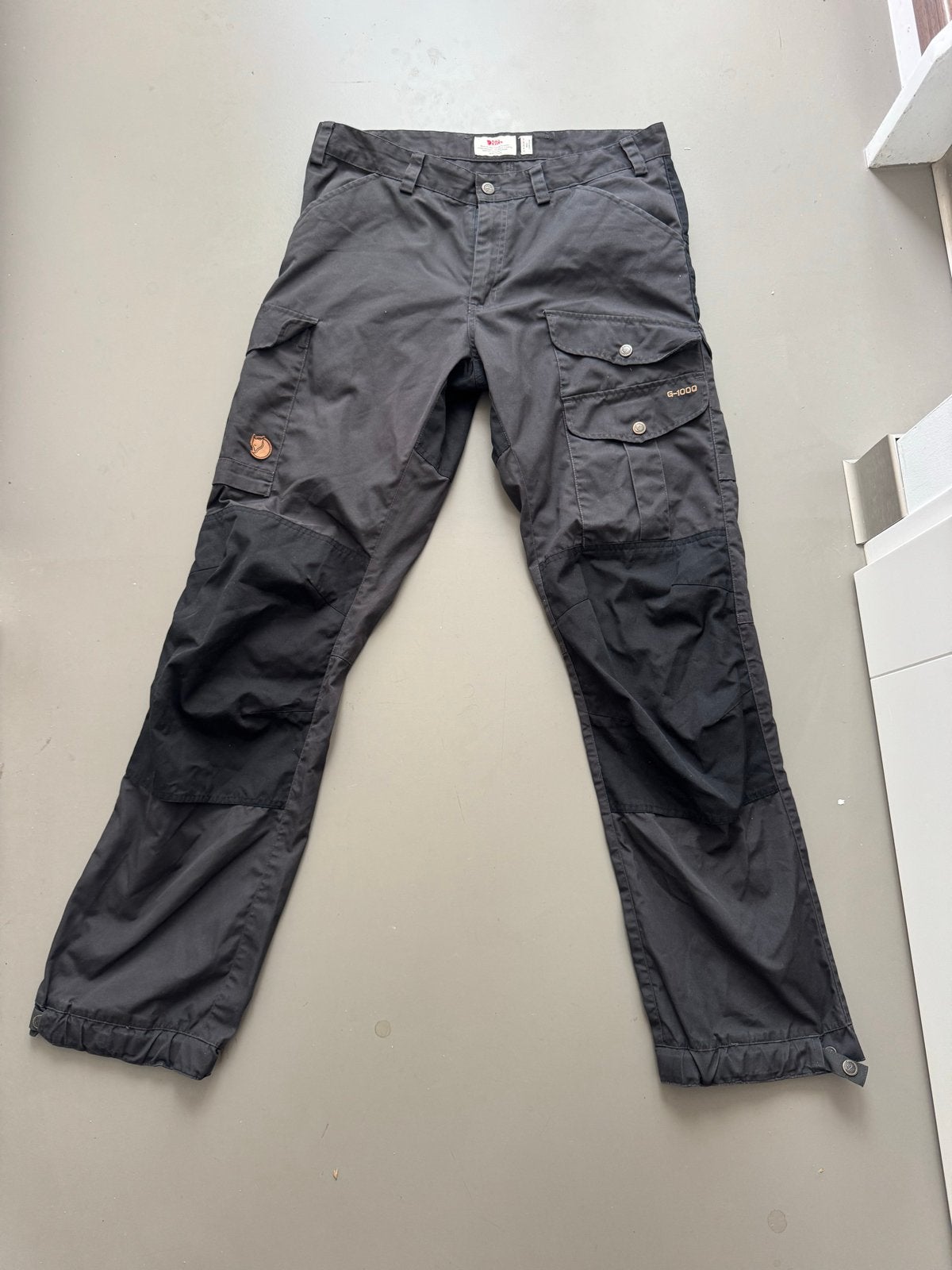 Fjällräven Vidda Pro G-1000 outdoor broek - Maat 50 (L), Ophalen of Verzenden, Zo goed als nieuw, Maat 48/50 (M), Zwart