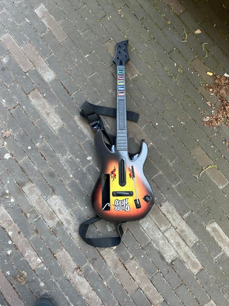 Guitar Hero gitaarcontroller voor gameconsoles, Muziek, Gebruikt, 1 speler, Ophalen of Verzenden