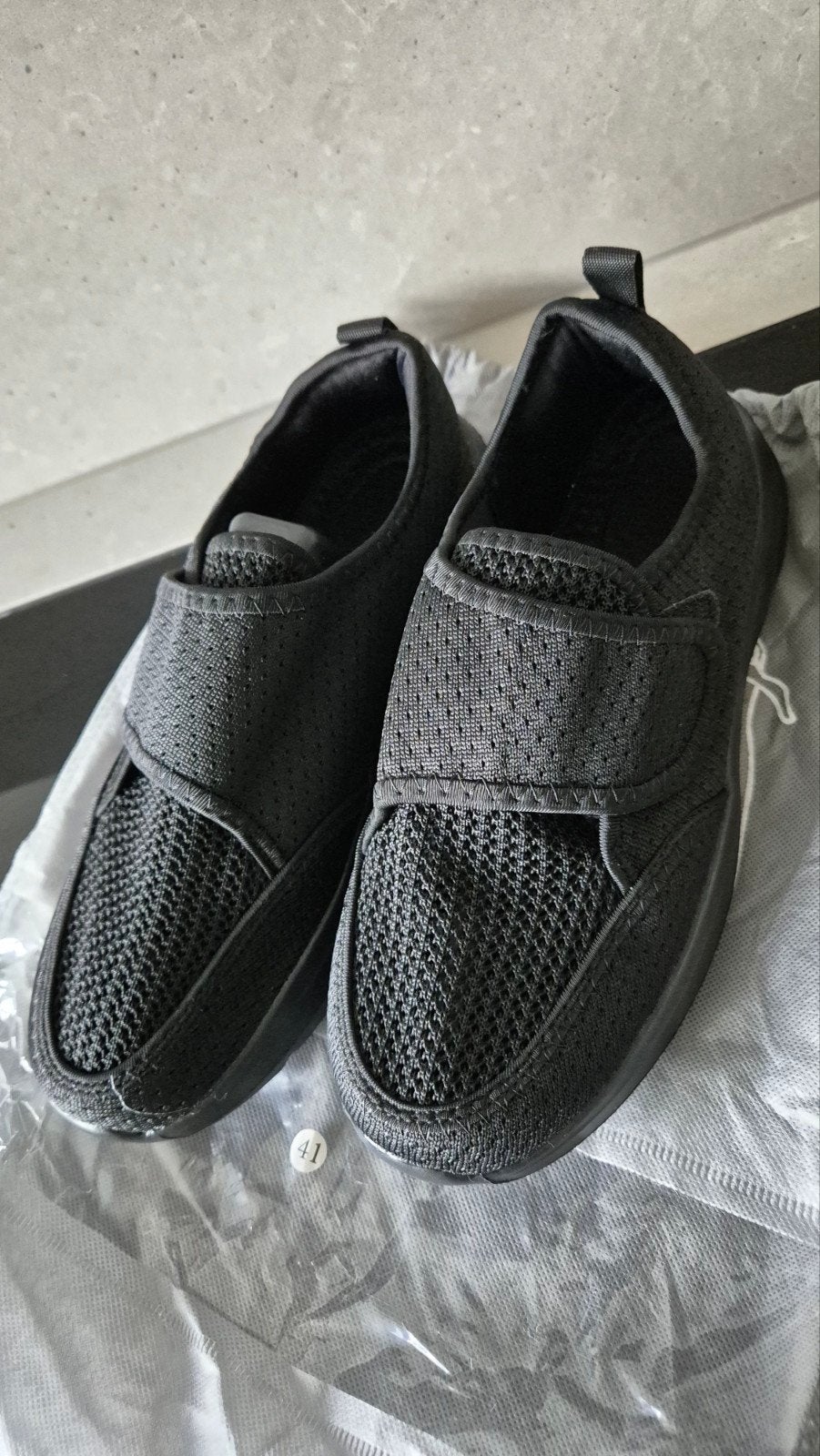 Orthopedische Schoenen voor Gezwollen Voeten, Ophalen of Verzenden, Nieuw, Zwart
