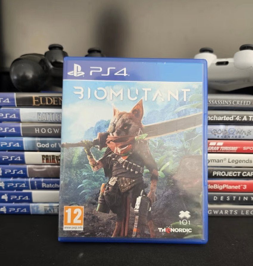 BIOMUTANT PS4 - Zo goed als nieuw, krasvrij, Avontuur en Actie, Vanaf 18 jaar, 1 speler, Ophalen of Verzenden