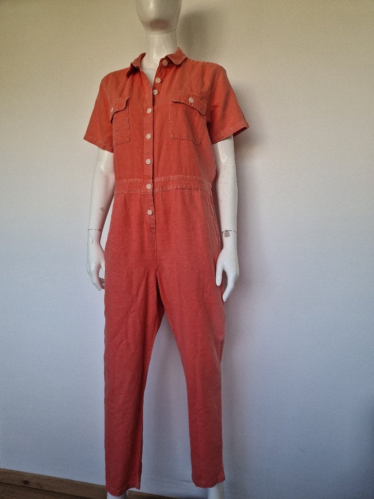 Outerknown S.E.A. Suit jumpsuit | Maat M | Koraal |, Kleding | Dames, Maat 38/40 (M), Overige kleuren, Nijmegen, Verhip-vintage.nl
