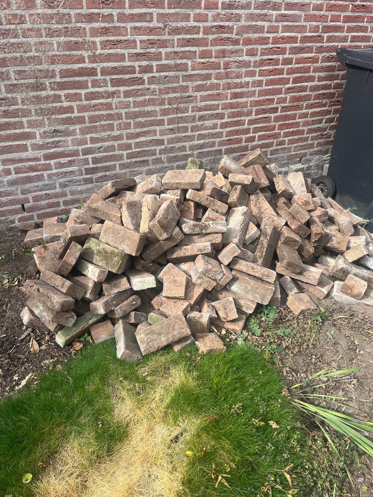Partij klinkers, Tuin en Terras, Ophalen, Zo goed als nieuw, Beton, Klinkers