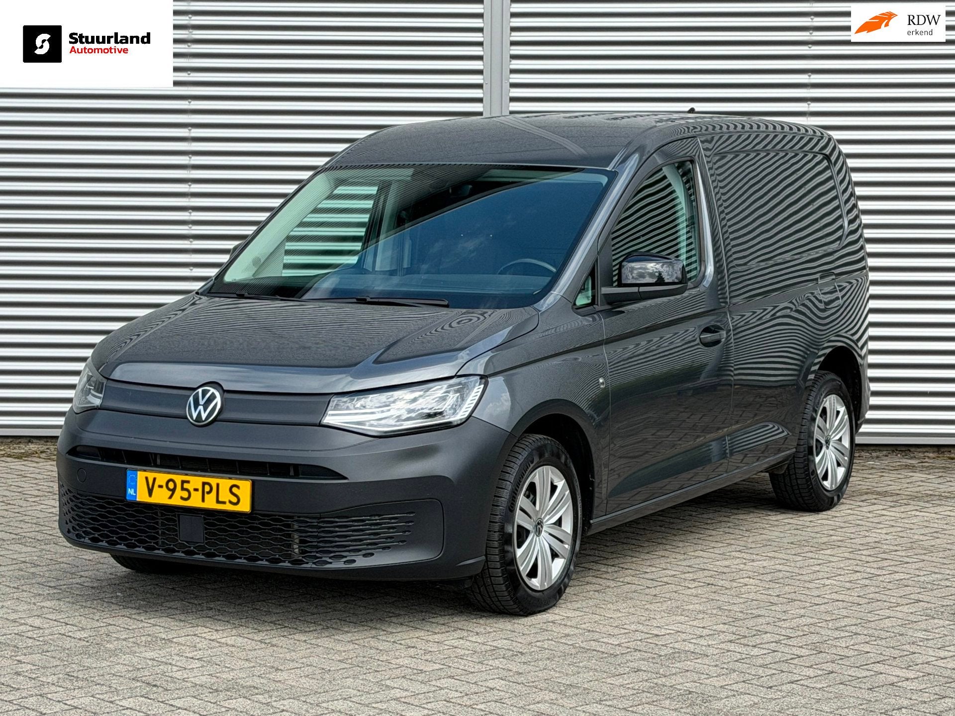 Volkswagen Caddy Cargo 2.0 TDI Aut LED/ Clima/ Cruise/ Camer, Auto's, Bestelauto's, Stof, Gebruikt, 4 cilinders, Volkswagen