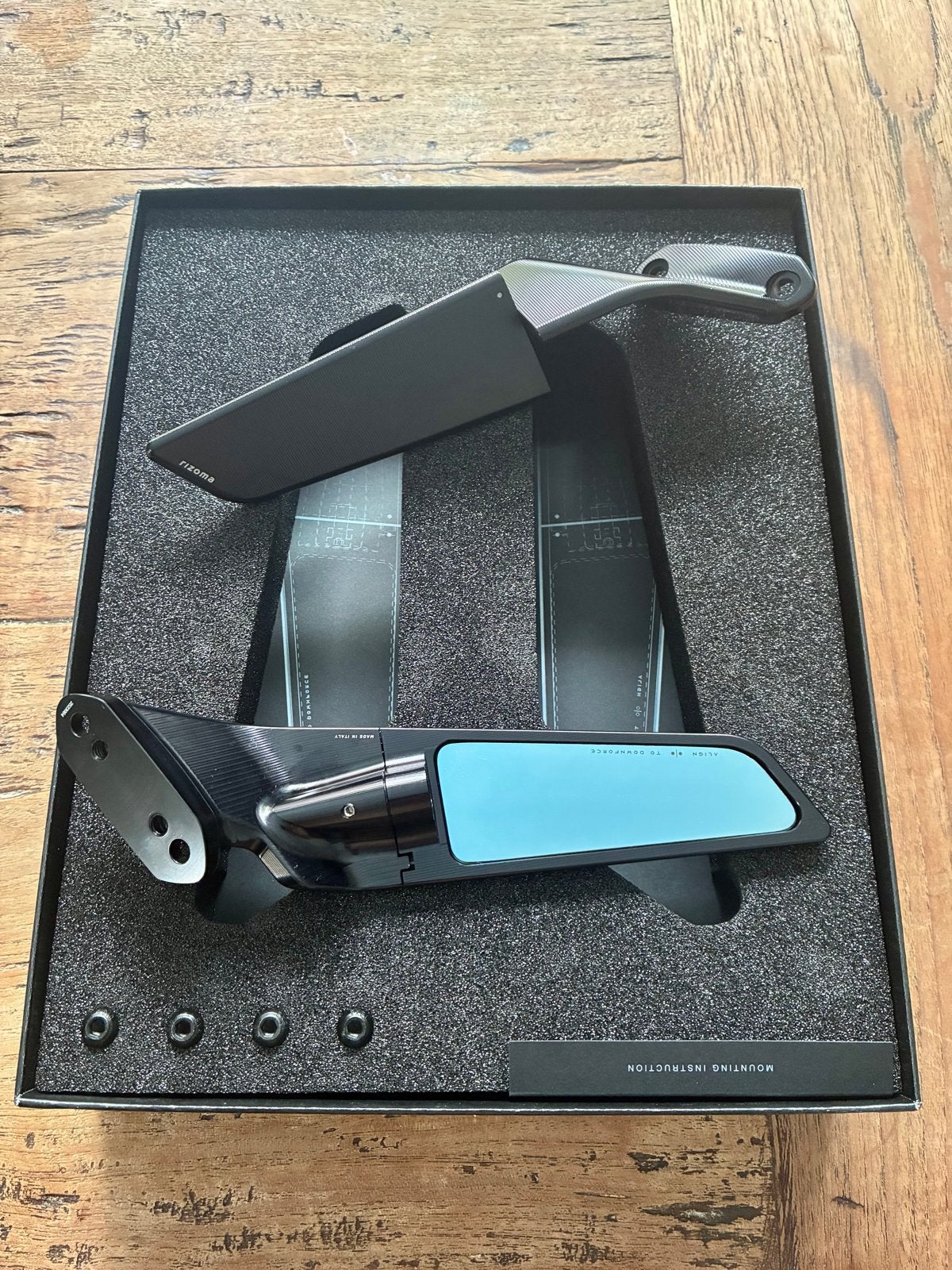Rizoma Stealth Spiegels - Zo goed als nieuw, Ophalen of Verzenden, Zo goed als nieuw