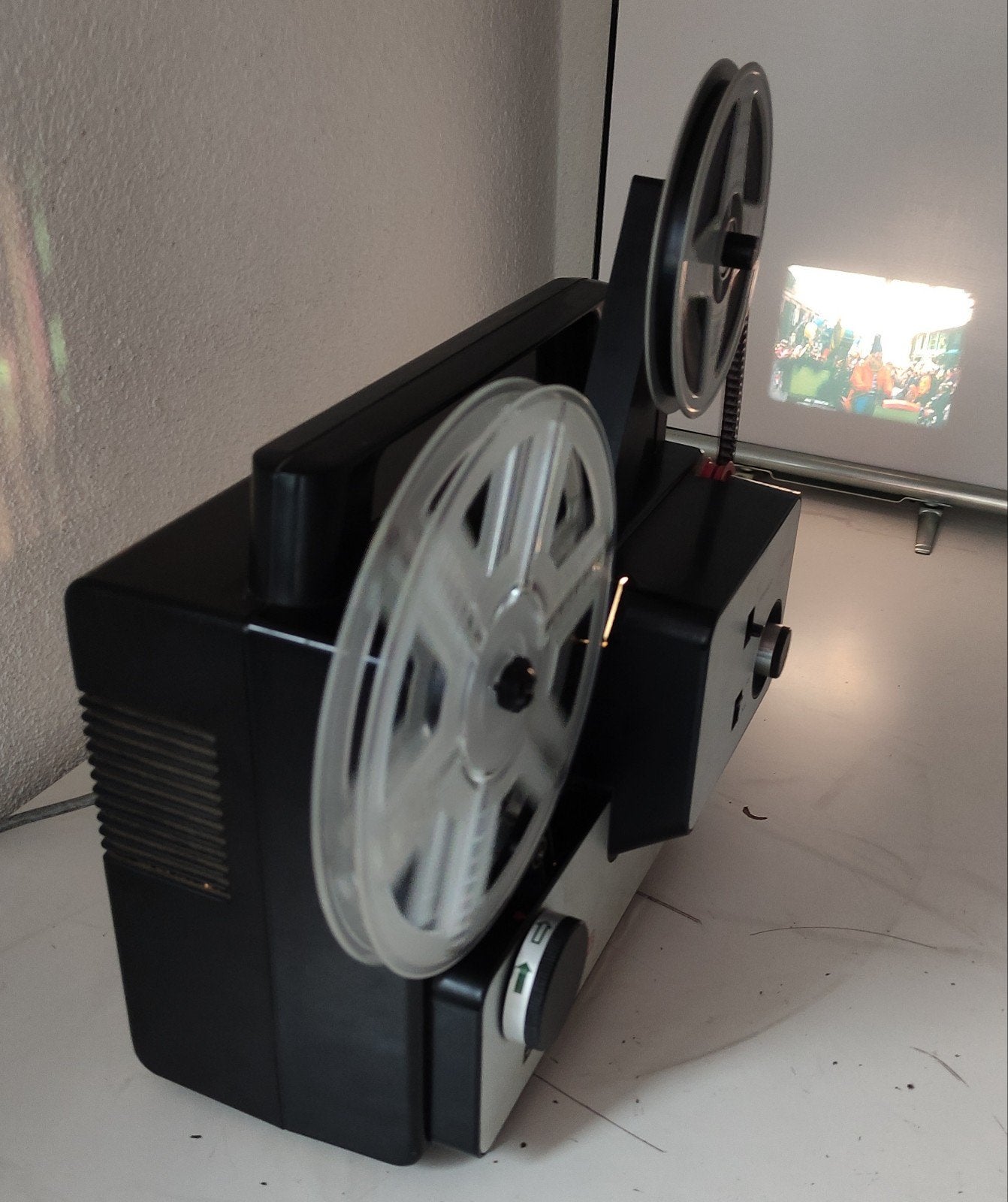 BAUER T5 SUPER 8 en DUBBEL 8 FILMPROJECTOR, Ophalen of Verzenden, 1960 tot 1980