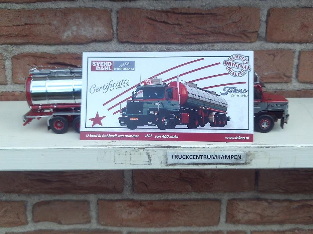 Tekno  Scania  142  Torpedo  van  Sven  Dahl., Ophalen of Verzenden, Nieuw, Bus of Vrachtwagen, Tekno
