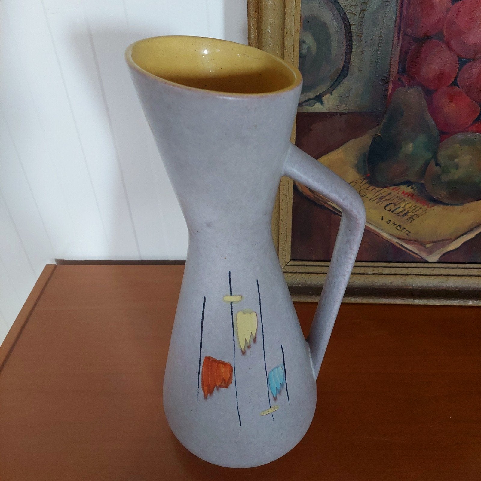 Lucky Vintage Scheurich Henkelvaas jaren '50 West Germany, Ophalen, Huis en Inrichting