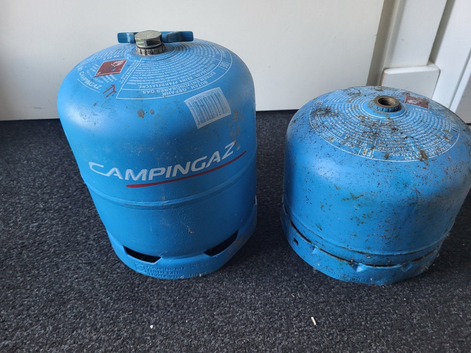 Campingaz 904 gasfles (leeg), Ophalen of Verzenden, Gebruikt