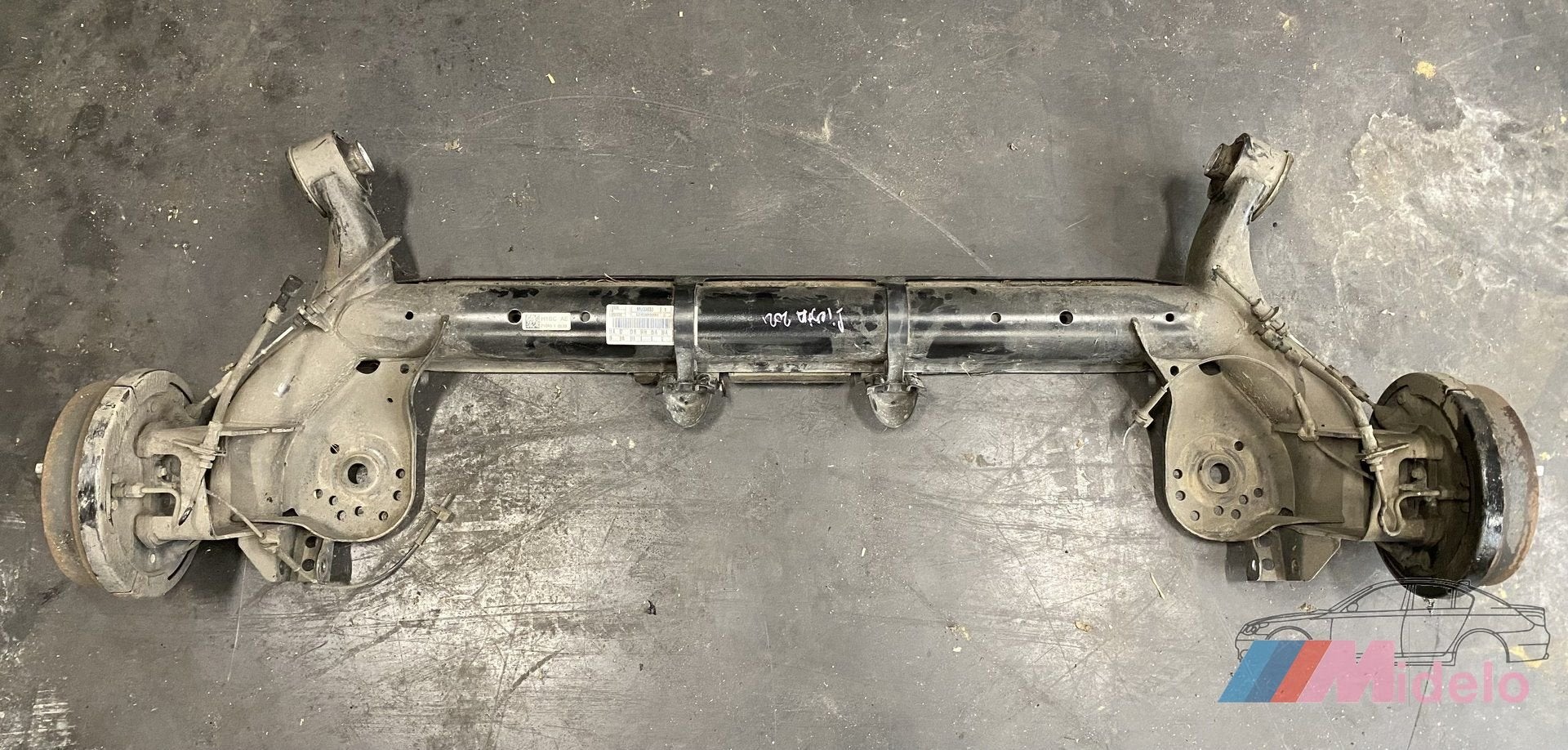 FORD FIESTA ACHTERAS H1BC5K952AE, Gebruikt, -, -, Ophalen of Verzenden