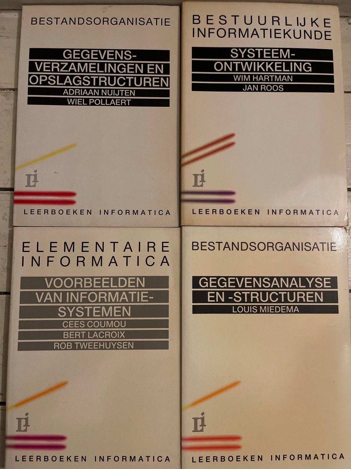 Informatica Leerboeken: Systeemontwikkeling, Gegevensanalyse, Ophalen of Verzenden, Gelezen, Vakgebied of Industrie