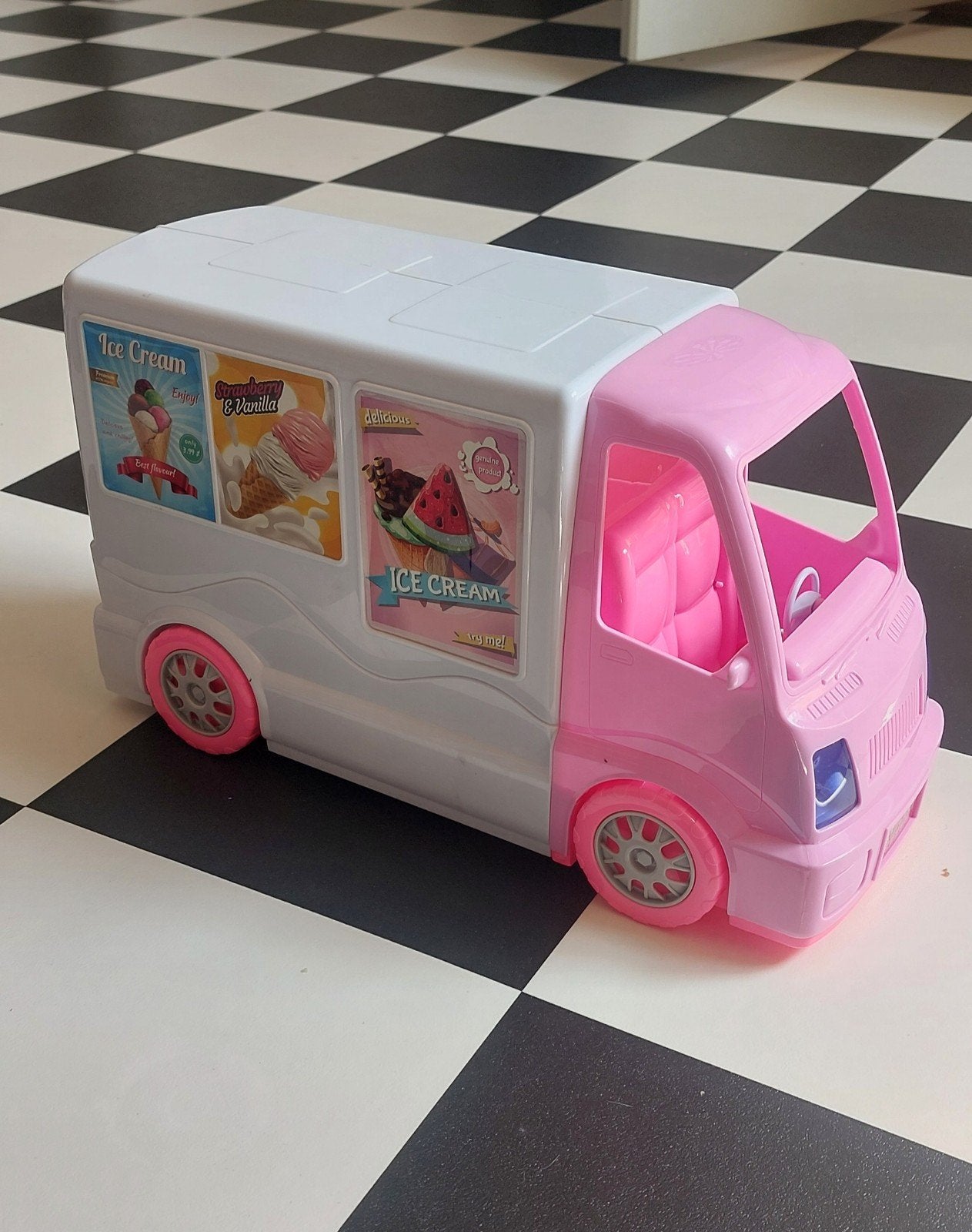 ijscowagen te koop, Ophalen