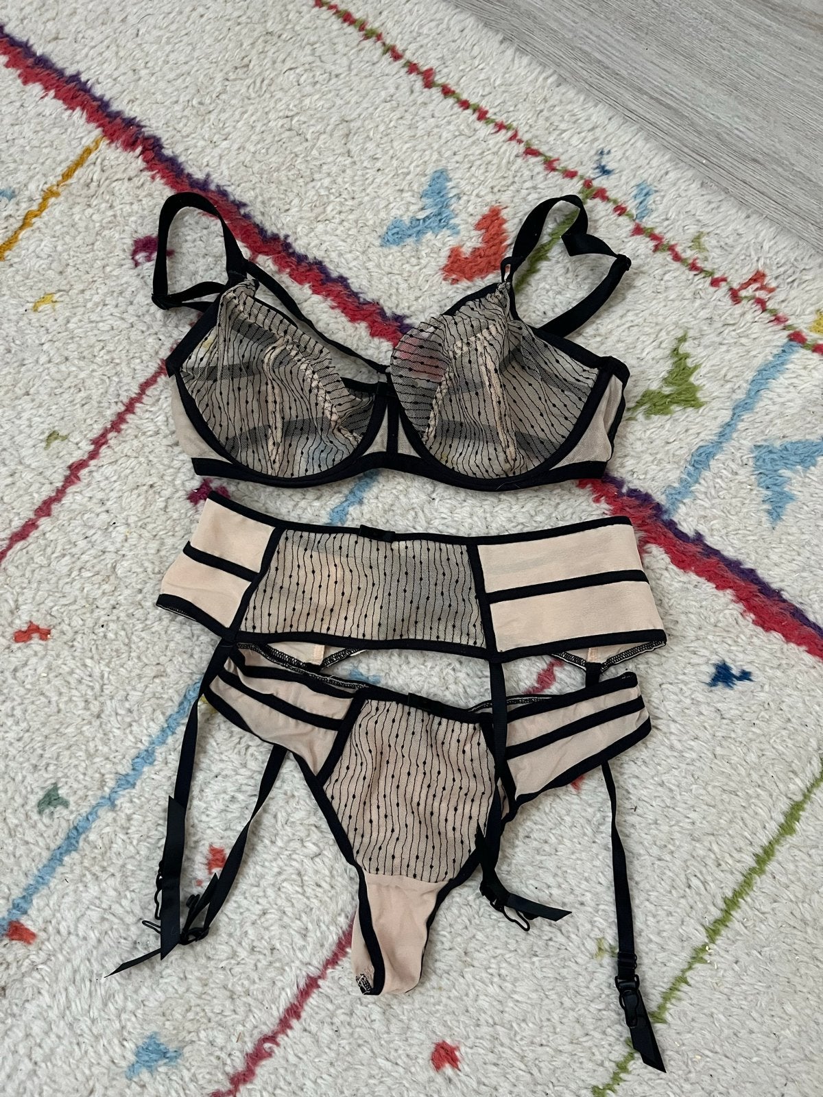 Freya Taboo Cafe Noir Lingerie Set 65G & S, Verzenden, Zwart, Setje
