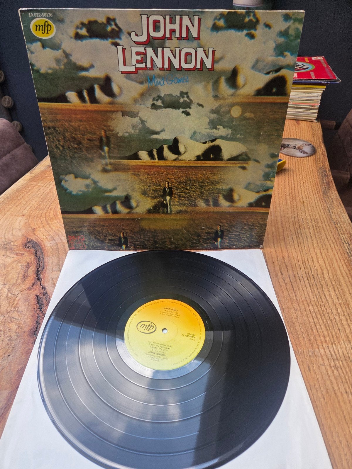 John Lennon - Mind Games LP (MFP), LP, Gebruikt, Ophalen of Verzenden, 12 inch