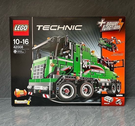 LEGO 42008 Sleeptruck, Compleet, JacobTrade B.V, Lego, Technic