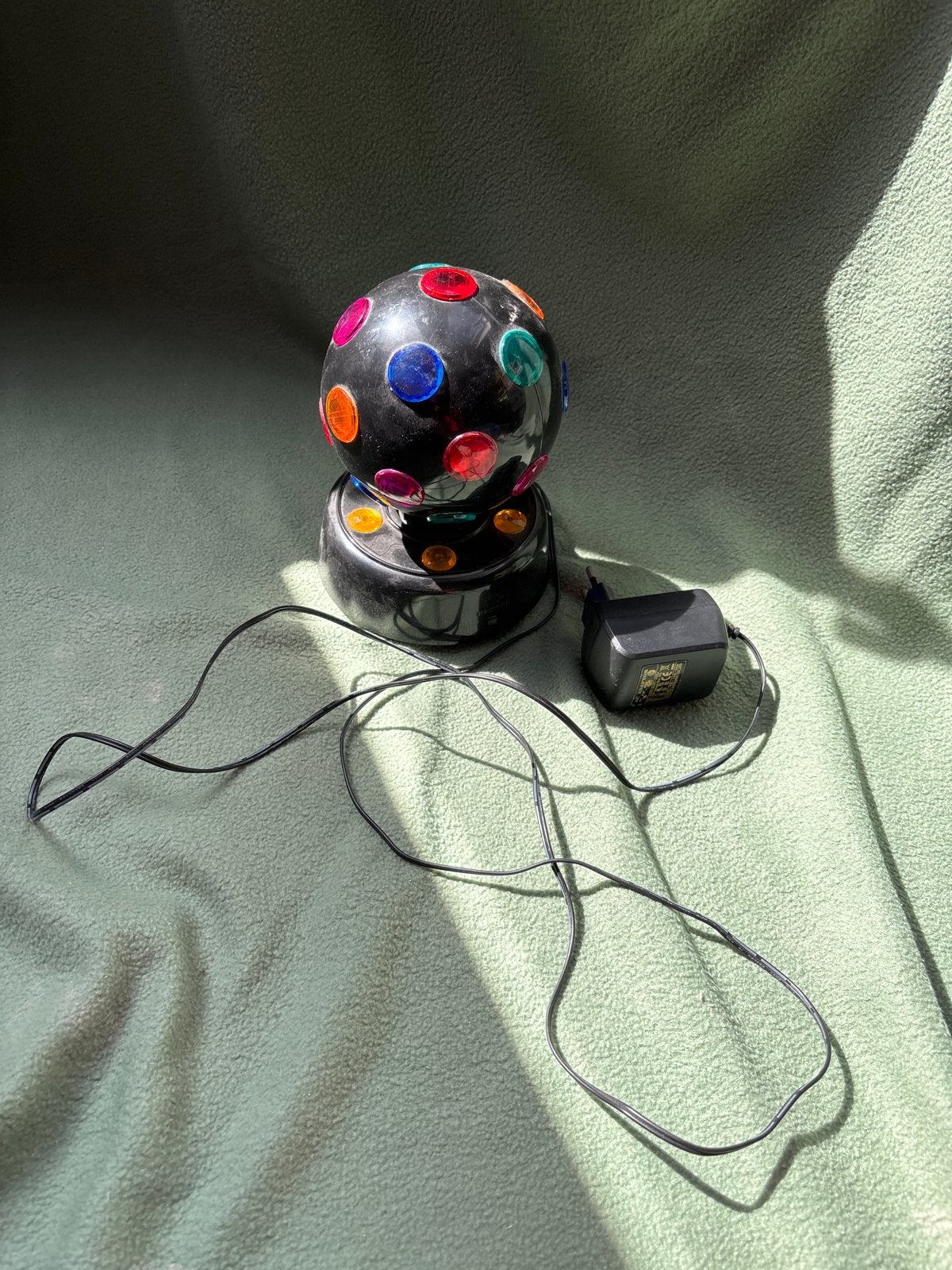 Discobal lamp met gekleurde lichtjes, Ophalen, Overige merken, Gebruikt, Kunststof
