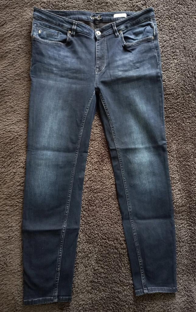 Cotton Club skinny jeans - Chloe (W34-L30), Blauw, Ophalen of Verzenden, Zo goed als nieuw, Cotton Club