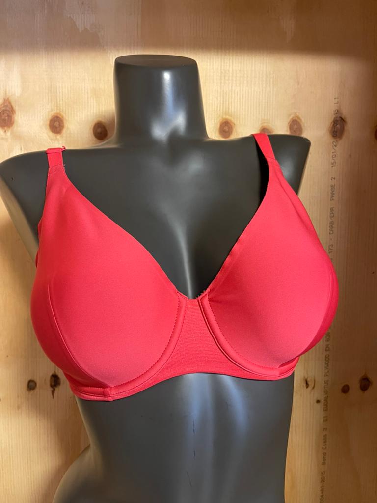 Chantelle t shirt bh 75f model 12b6 met j hoek, Ophalen of Verzenden, Rood, BH