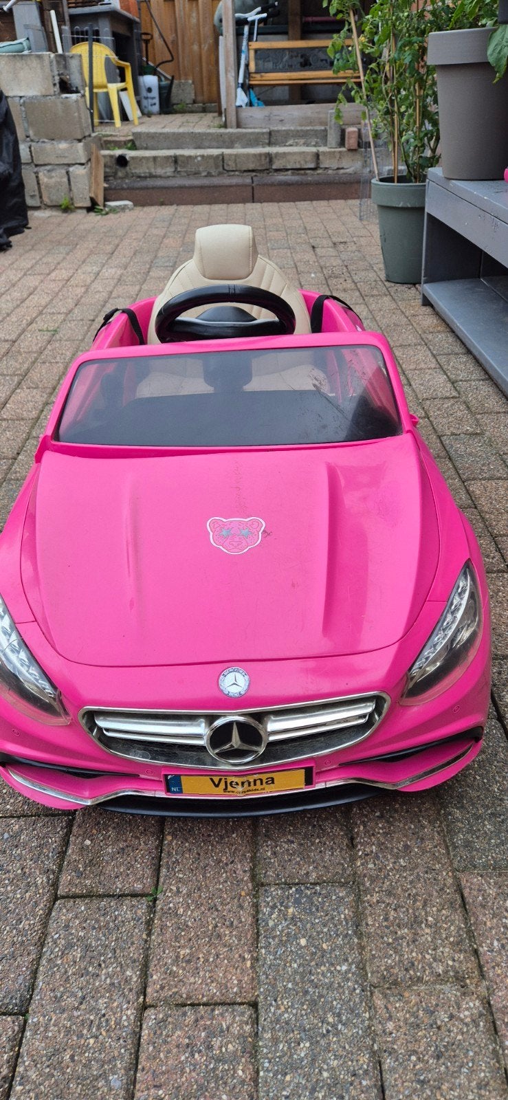 Roze Mercedes-Benz elektrische kinderauto - Gebruikt, Ophalen