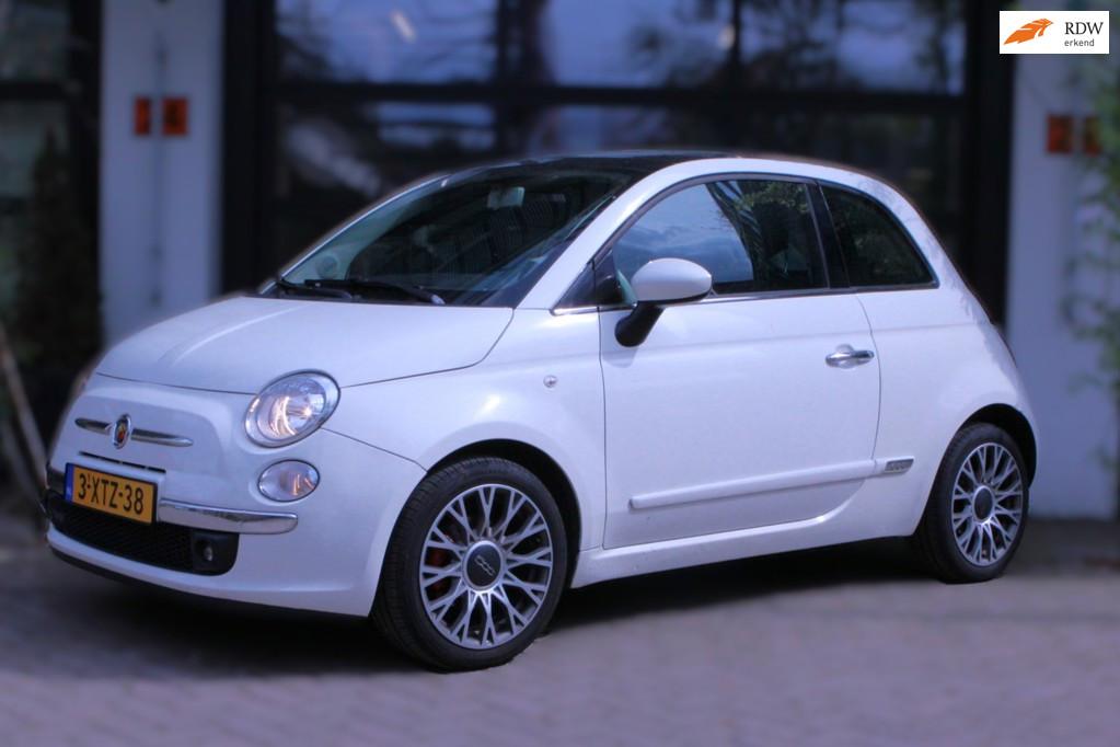 Fiat 500 1.4-16V, Auto's, Fiat, Voorwielaandrijving, 101 pk, Gebruikt, 31 €/maand