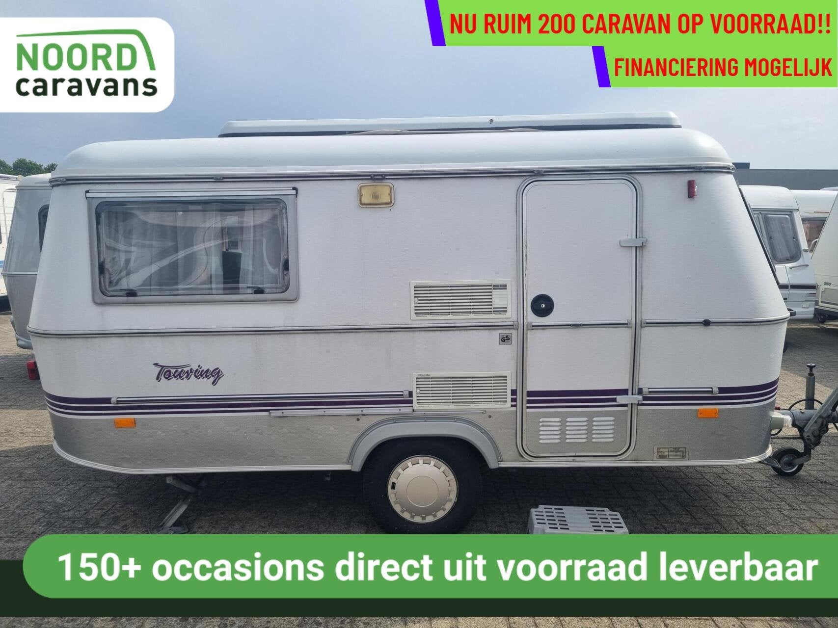 ERIBA TRITON 350 ENKELE BEDDEN +DINETTE +KOPKEUKEN +VOORTENT, Tot en met 2, Bedrijf, 750 - 1000 kg, Serviceluik