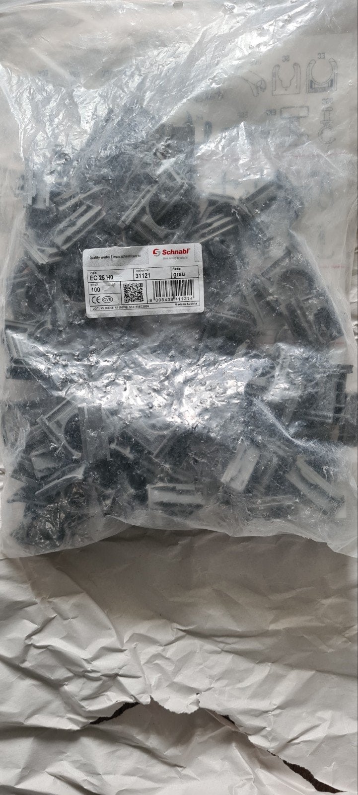 Schnabl EC 25 kembeugel 67 stuks enz.  ( zie beschrijving), Minder dan 4 cm, Overige materialen, Nieuw, Ophalen of Verzenden