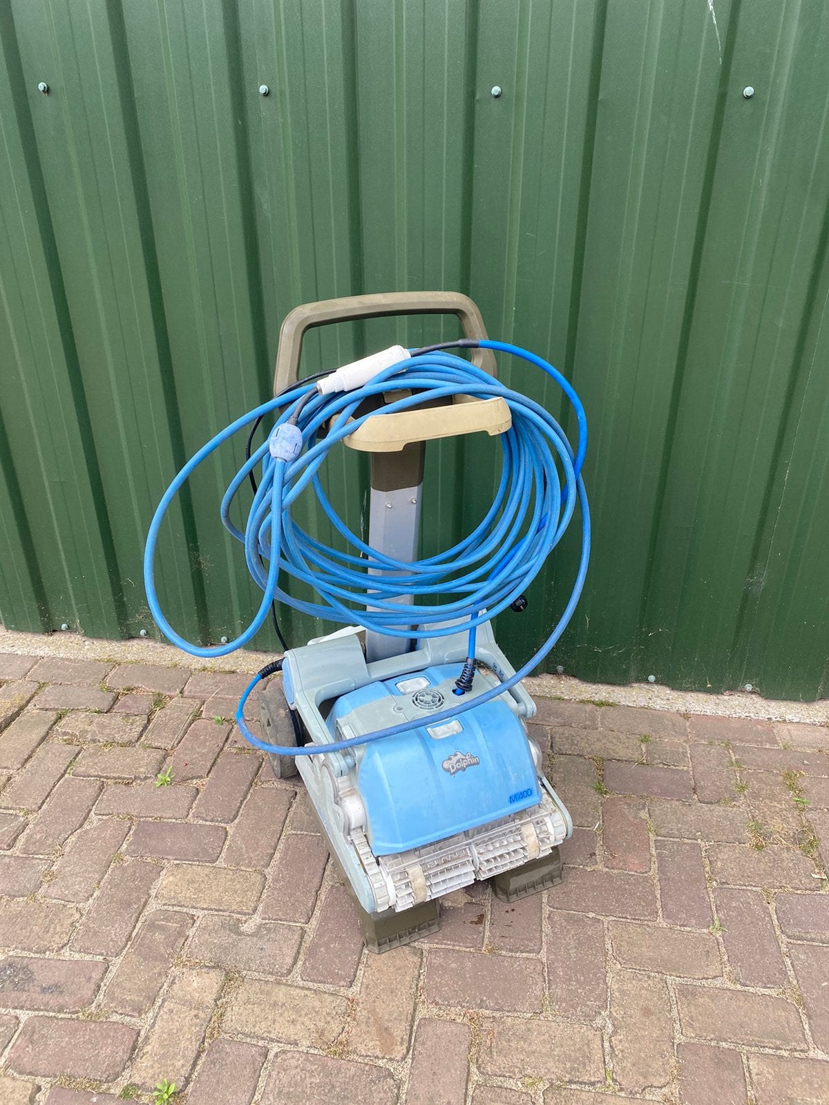 Zwembad stofzuiger Dolphin M400, Tuin en Terras, Zwembad-toebehoren, Ophalen, Zo goed als nieuw