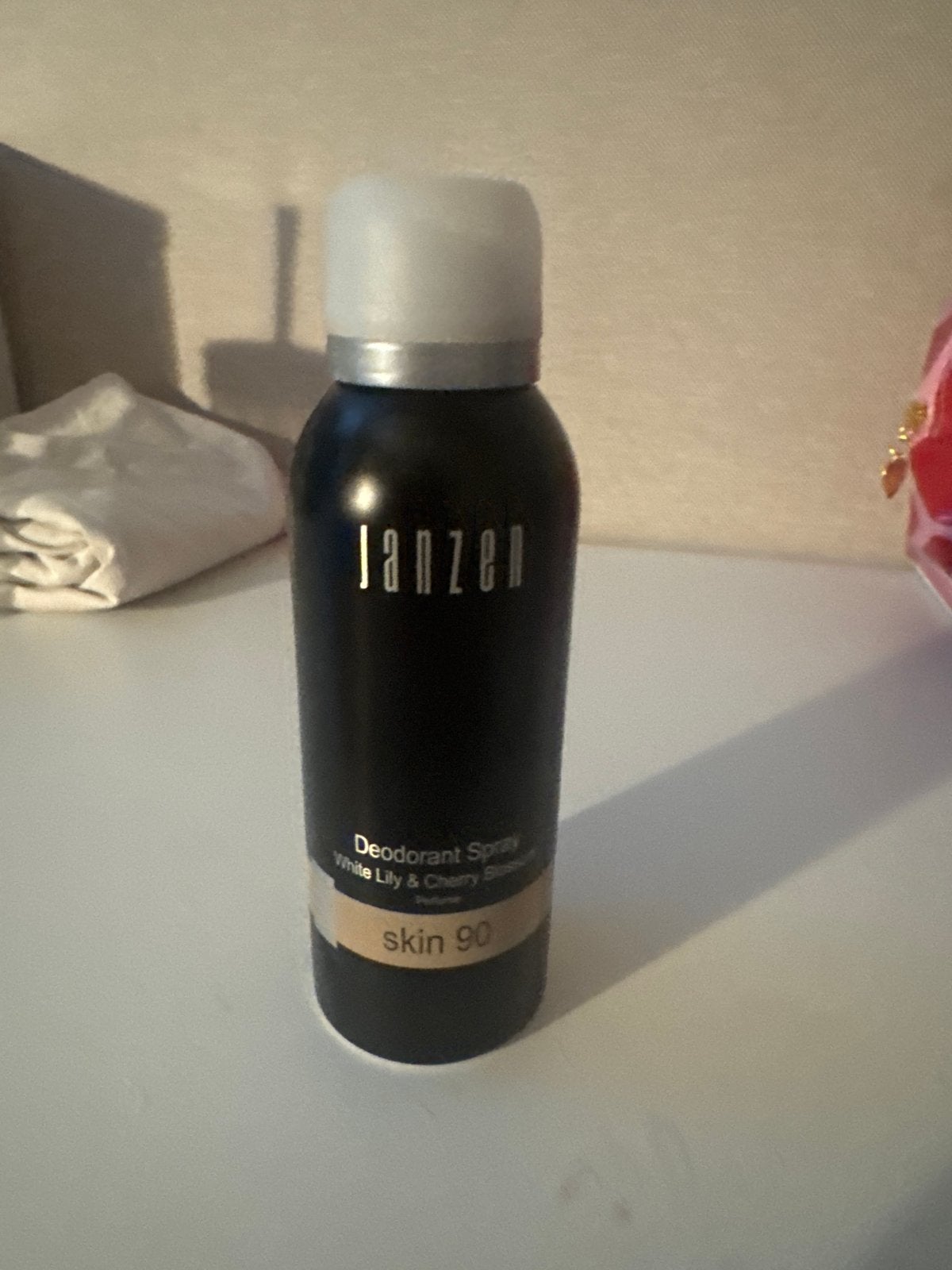 Janzen Deodorant Spray White Lily & Cherry Blossom, Ophalen of Verzenden, Nieuw, Deodorant of Bodyspray