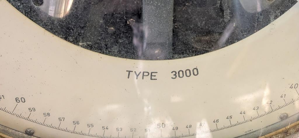 Berkel Weegschaal Type 3000 - 100kg - Goed Werkend, Ophalen, Gebruikt, Vloerweegschaal, 50 tot 100 kg