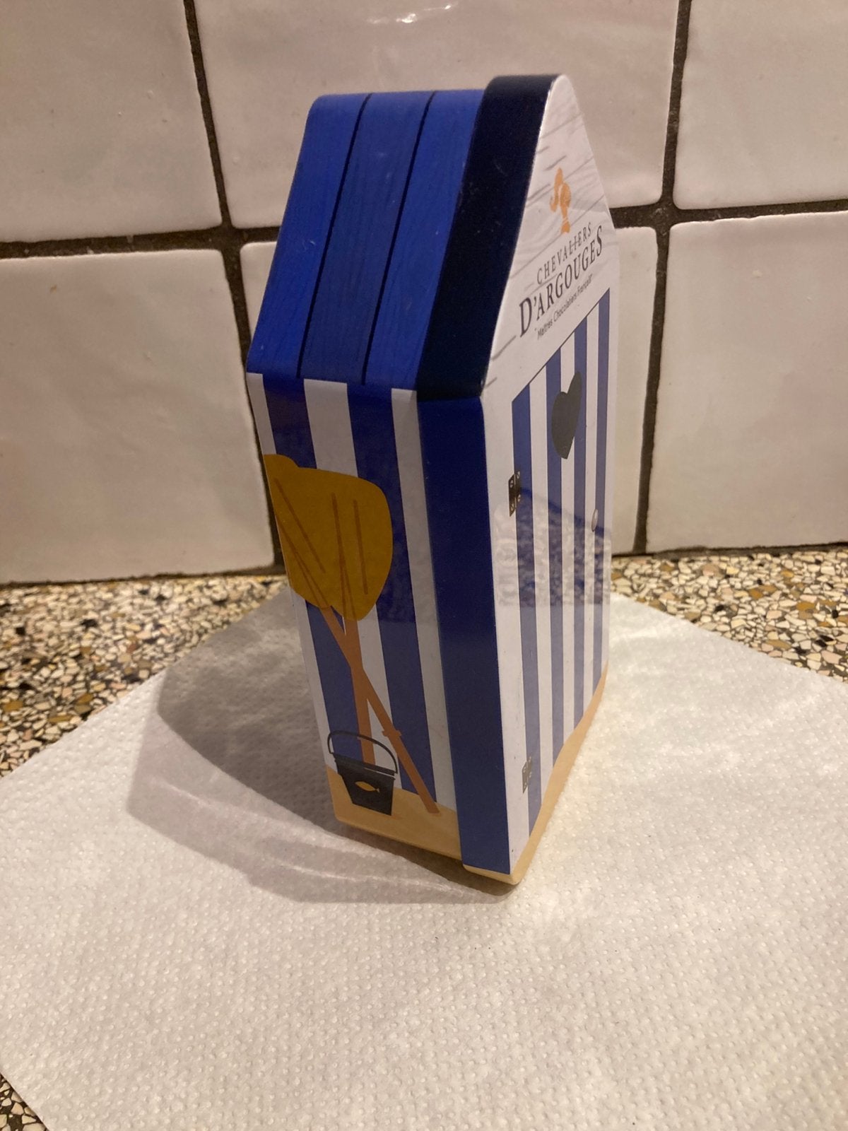 Blik strandhuis, Ophalen of Verzenden, Zo goed als nieuw, Overige
