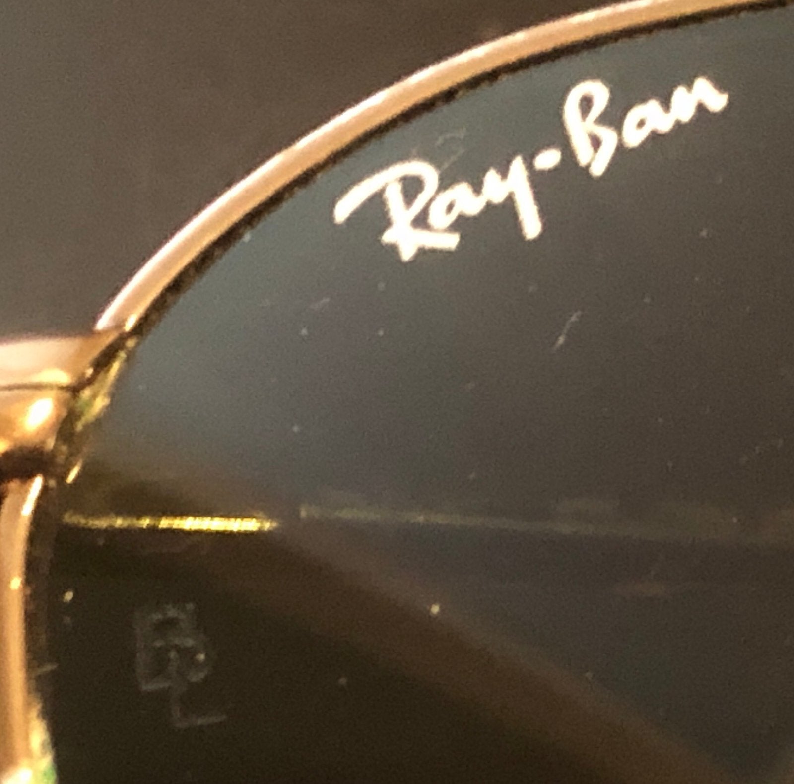 Vintage Ray-Ban incl Bausch & Lomb glazen, Ophalen of Verzenden, Zo goed als nieuw, Bruin, Ray-Ban
