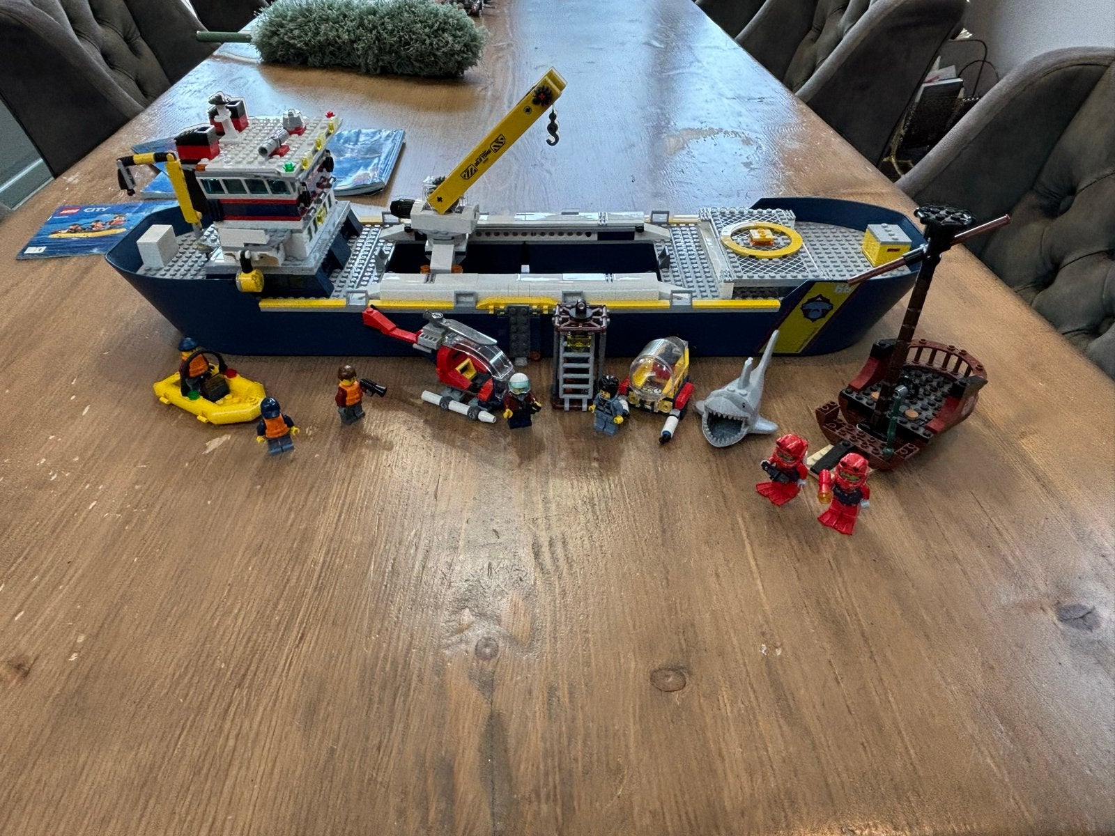 LEGO City Oceaan Onderzoeksschip 60266 - Compleet, Ophalen of Verzenden, Zo goed als nieuw