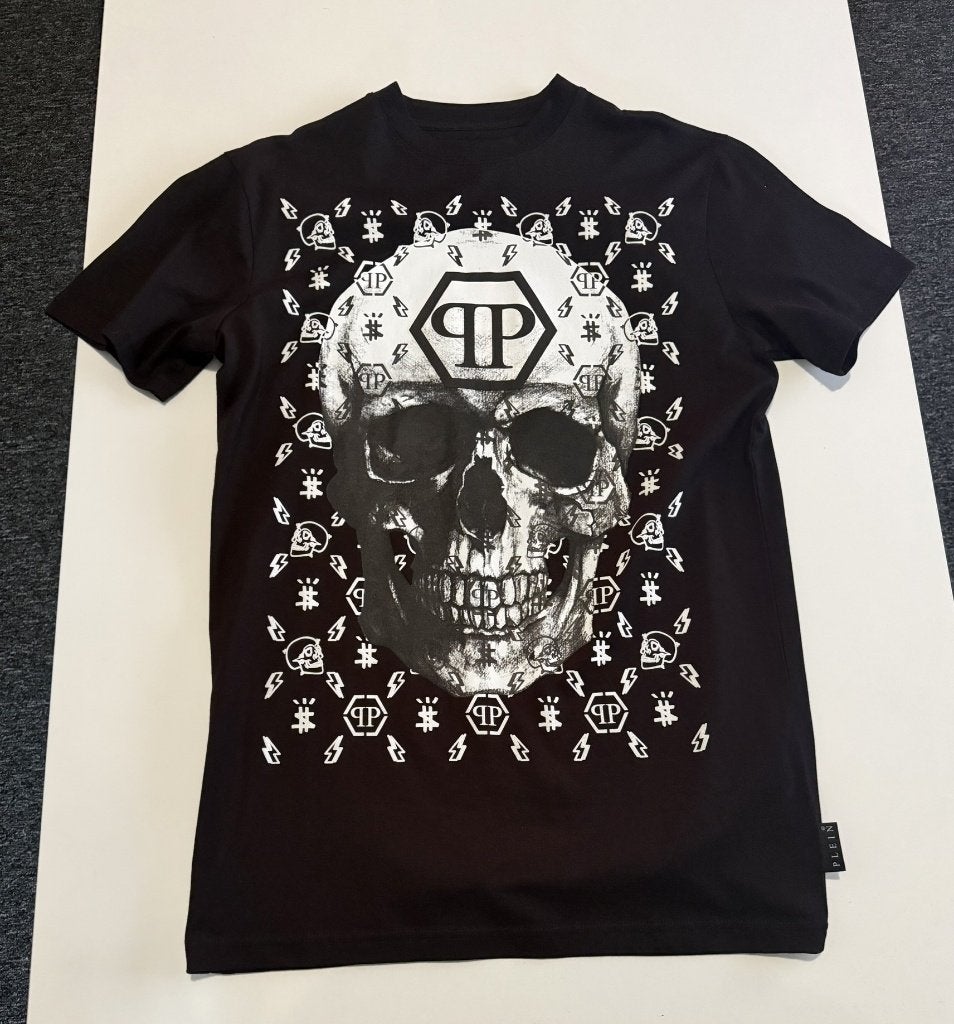 Philipp Plein Skull T-shirt Nieuw en Origineel, Zwart, Nieuw, Ophalen of Verzenden, Philipp Plein