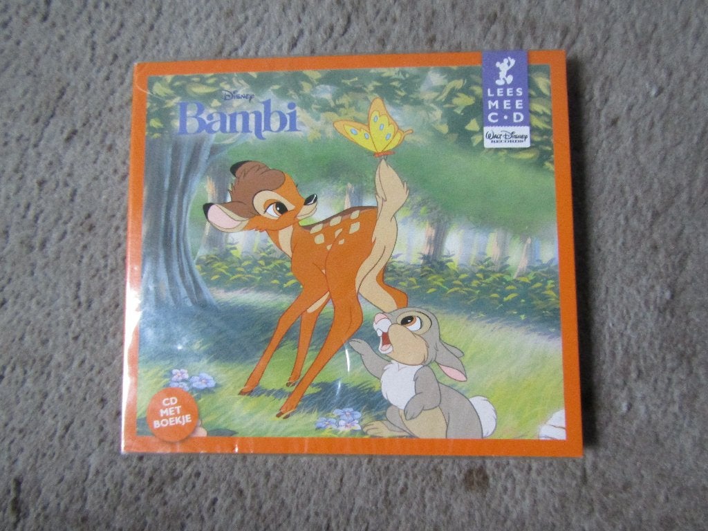 CD+boekje: Bambi GESEALD, Overige typen, Ophalen of Verzenden, Nieuw in verpakking, Inclusief boekje