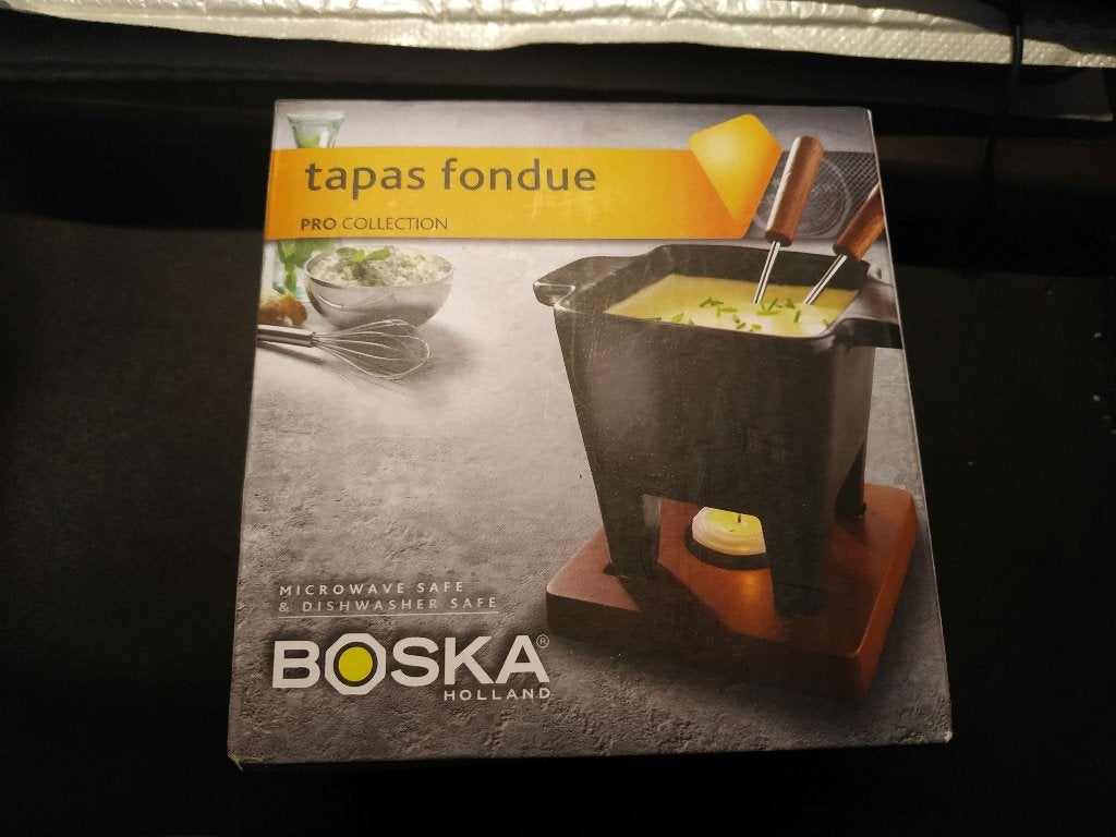 Boska Tapas Fondueset Nero, Ophalen of Verzenden, Nieuw, Brander, Fondueset